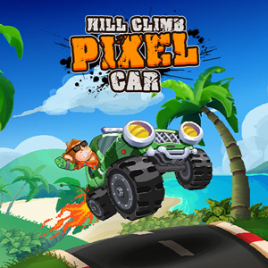 Hill Climb Pixel Car