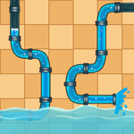 House Pipe Water Puzzle